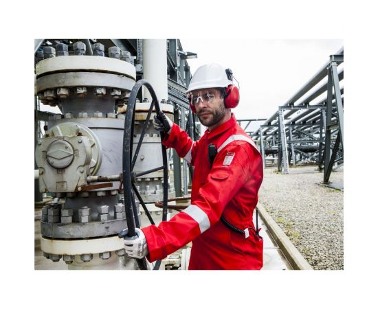 PORTWEST Огнестойкий антистатический комбинезон с двумя карманами FR50, размер M FR50ORRM – изображение 4