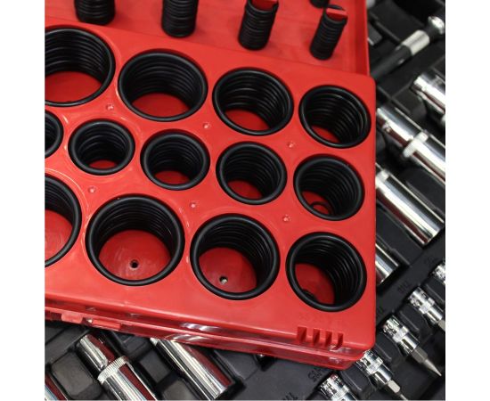 Кольца уплотнительные резиновые 419 шт WIEDERKRAFT WDK-214042 – изображение 5
