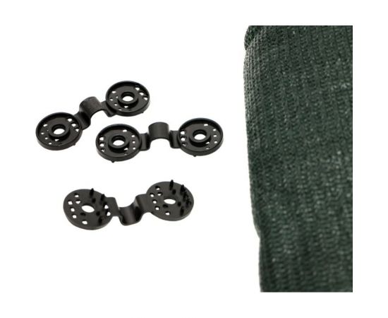 Сетка для притенения от солнца ПРОТЭКТ фасованная, клипсы 25 шт. ФУ-80/2/10 – изображение 5