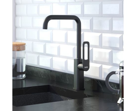 IDDIS Смеситель для кухни черный Slide SLIBL00i05 – изображение 9