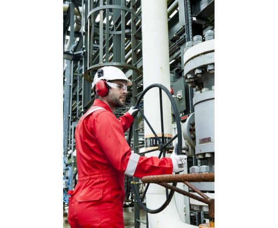 PORTWEST Огнестойкий антистатический комбинезон с двумя карманами FR50, размер M FR50ORRM – изображение 9