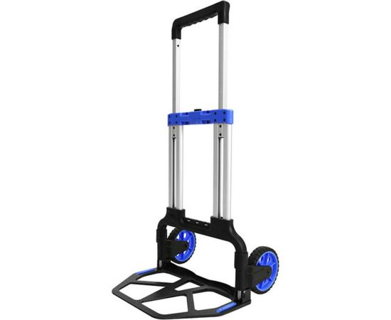 Ручная складная тележка СТЕЛЛА-ТЕХНИК алюминий, сталь, грузоподъемность 125 кг FW-90M 