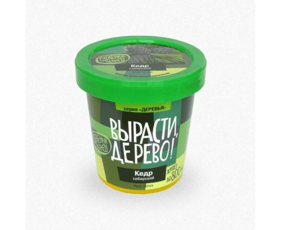 Набор для выращивания растений Вырасти,Дерево! Кедр сибирский zk-001 