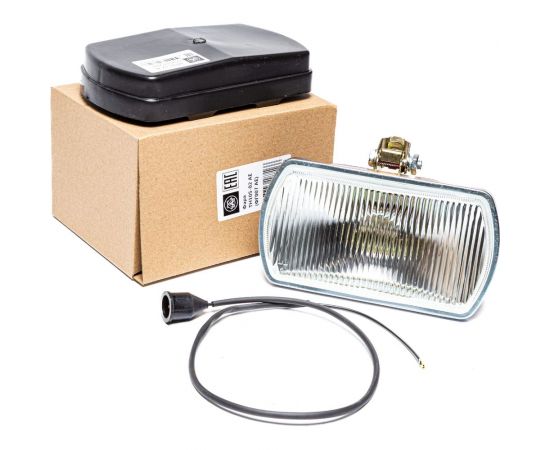 Противотуманная передняя фара АВТОЭЛЕКТРИКА (12081) КАМАЗ/МАЗ/ГАЗ/ЗИЛ/УАЗ, белая ТН105-02 