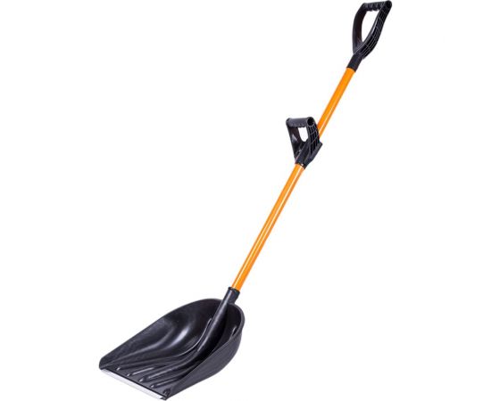 Лопата с алюминиевой планкой, алюминиевым черенком с ручкой Элита Рустрейд Рысь дополнительная ручка ЗИ-00485 