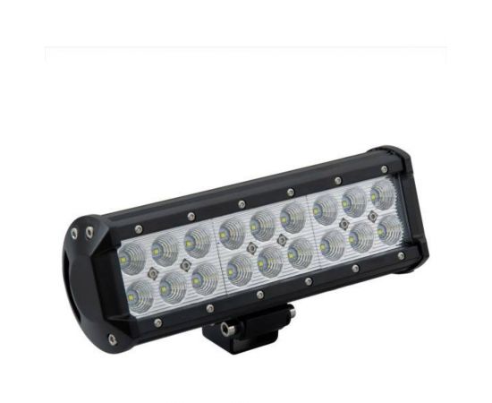 Прямоугольная светодиодная фара SKYWAY OFF ROAD 12V/24V 54W 6000К 18 диодов дальний свет S08401004 