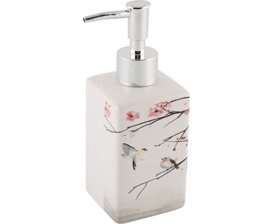 Дозатор для жидкого мыла Рыжий кот Сакура керамика DIS-S 006517 