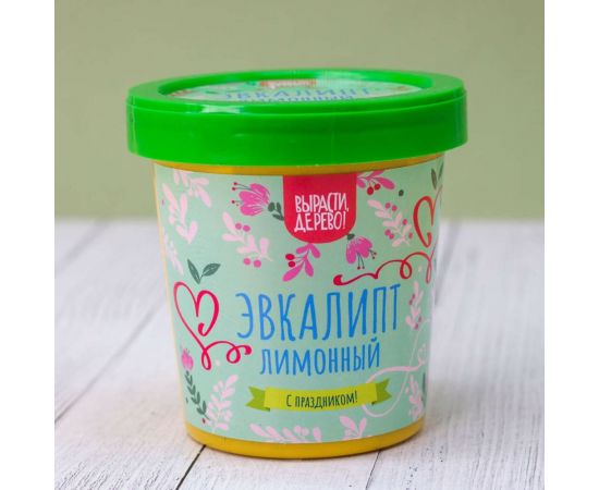 Подарочный набор для выращивания растений Вырасти,Дерево! Эвкалипт лимонный zk-120 