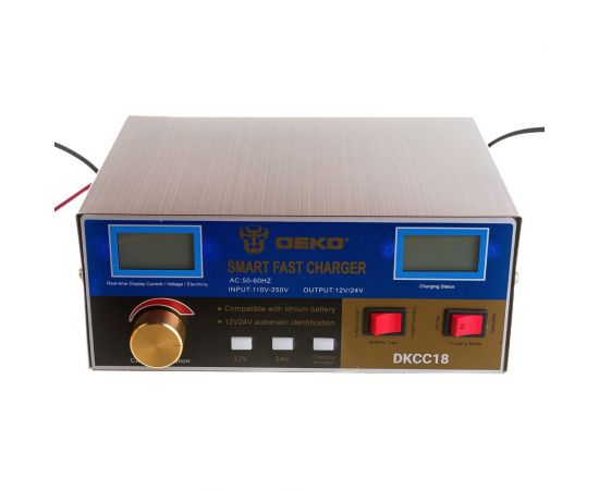 Зарядное устройство DEKO DKCC18, 12/24В, 18А 051-8054 