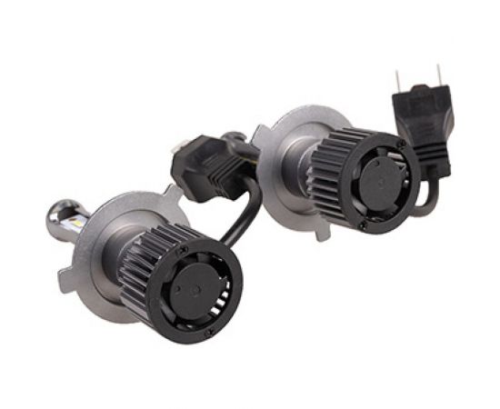 Автолампа-LED SKYWAY (аналог ксенона) H4(C9), 12/24V 22W 6000K 4000Lm 2-конт., 2 шт. S08701016 