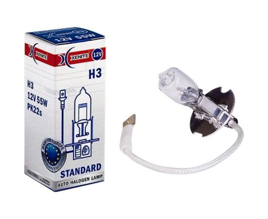 Автомобильная лампа XENITE STANDARD H3, PK22s, 1 шт. 1007012 