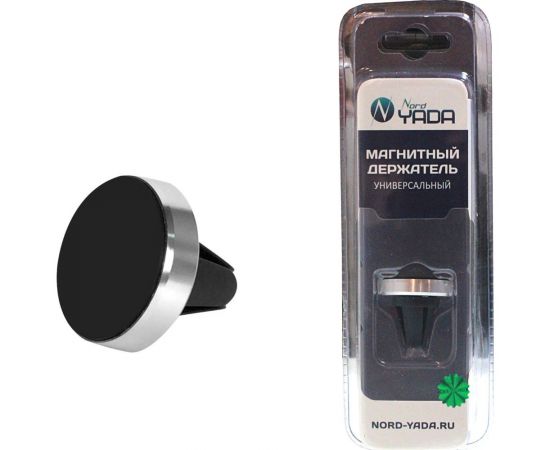 Держатель телефона на дефлектор Nord-Yada TM магнитный, металлический 908352 