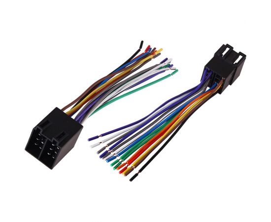 Разъем для автомагнитолы REXANT Евро ISO, штекер сдвоенный 06-0128-C – изображение 2