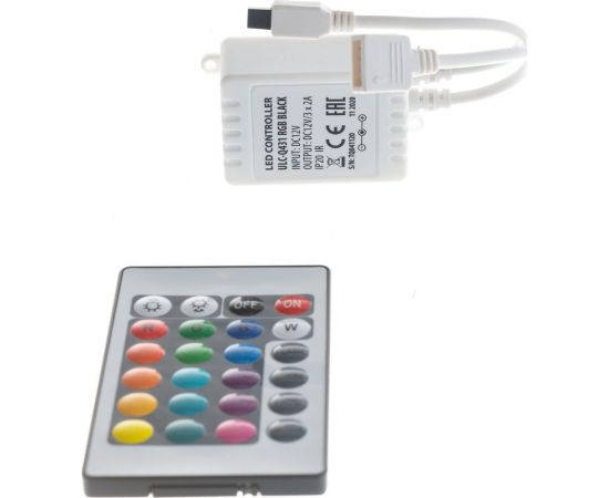 Контроллер для управления Volpe ULC-Q431 RGB BLACK RGB лентами 12V, с пультом ДУ UL-00001113 – изображение 2