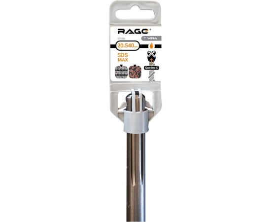 Бур по бетону 20x540 мм, SDS-Max RAGE by VIRA 572054 – изображение 2