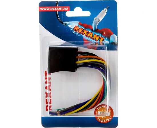Разъем для автомагнитолы REXANT Евро ISO, штекер сдвоенный 06-0128-C – изображение 3