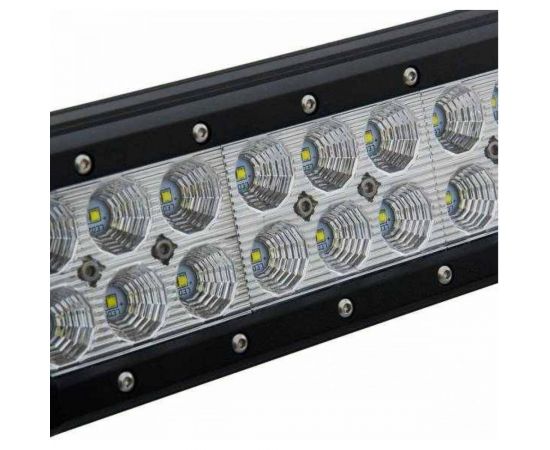 Прямоугольная светодиодная фара SKYWAY OFF ROAD 12V/24V 54W 6000К 18 диодов дальний свет S08401004 – изображение 3