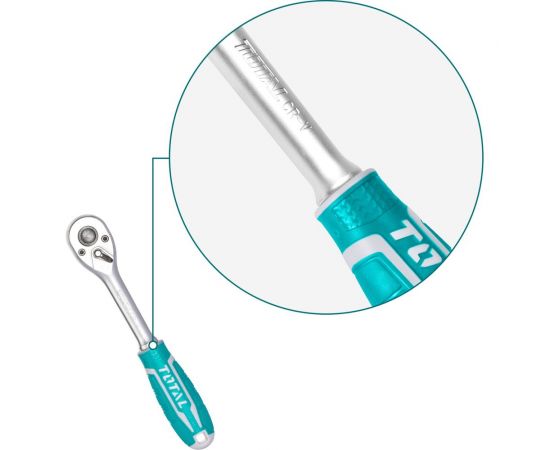 Ключ-трещотка TOTAL 3/8" THT106386 – изображение 3