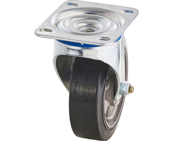 Колесо с вращающейся опорой и пластиной крепления (200 мм; 500 кг) Tellure rota 724506 – изображение 3