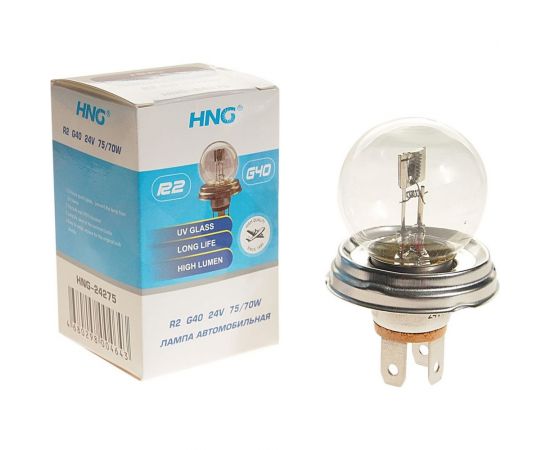 Автолампа HNG R2 G40 75/70 P45t 24V HNG-24275 – изображение 3