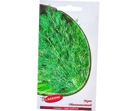 Семена Агрони Укроп ОБИЛЬНОЛИСТНЫЙ 7088 – изображение 3