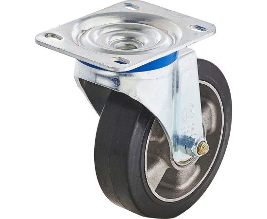 Колесо с вращающейся опорой и пластиной крепления (200 мм; 500 кг) Tellure rota 724506 – изображение 4