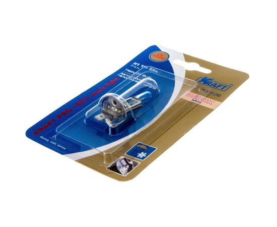 Автолампа KRAFT H1 12v55w P14.5s Pro +55%more light KT 700105 – изображение 5