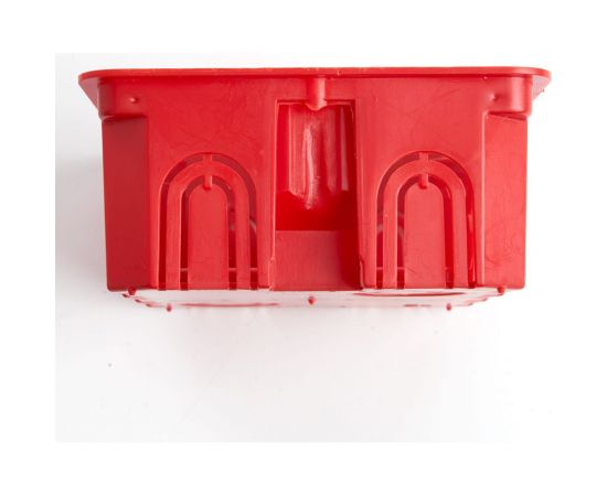 Монтажная коробка STEKKER EBX30-01-1-20-120 для сплошных стен, с крышкой, 120*92*45мм, IP20, красный (GE41008) 49005 – изображение 5