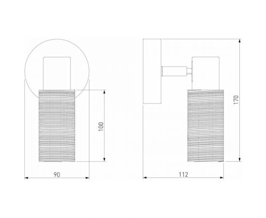 Настенный светильник Eurosvet 20043 1 сатин никель 00000077096 – изображение 5