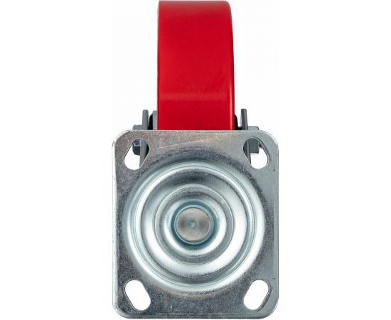 Колесо поворотное (200 мм; игольчатый подшипник; грузоподъемность 350 кг; чугун; полиуретан) СТЕЛЛА-ТЕХНИК N29200CPU – изображение 5