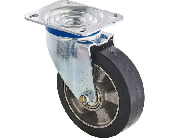 Колесо с вращающейся опорой и пластиной крепления (200 мм; 500 кг) Tellure rota 724506 – изображение 6