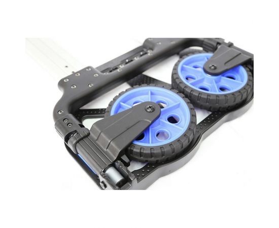 Ручная складная тележка СТЕЛЛА-ТЕХНИК алюминий, сталь, грузоподъемность 125 кг FW-90M – изображение 9