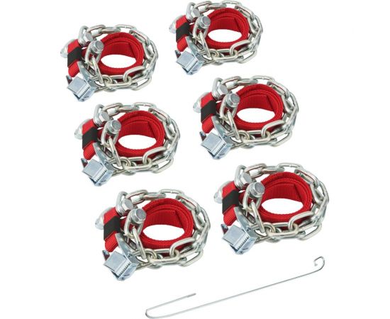 Цепи противоскольжения для кроссоверов REXANT колеса 205-225 мм, 6 шт. 07-7022-1 