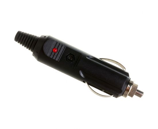 Штекер автоприкуривателя с предохранителем и индикатором AUTOVIRAZH AV-4404 