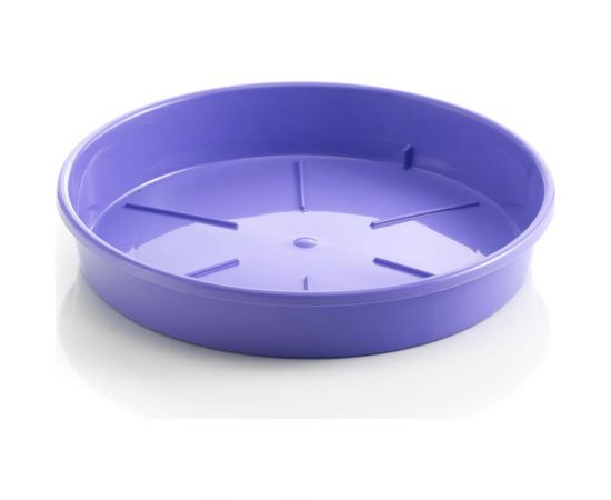 Поддон Teraplast PLATO диам. 12 см, высота 2 см, фиолетовый 08086012019 