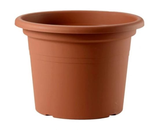 Горшок Teraplast CILINDRO classic диам. 15 см, коричневый 01001015001 