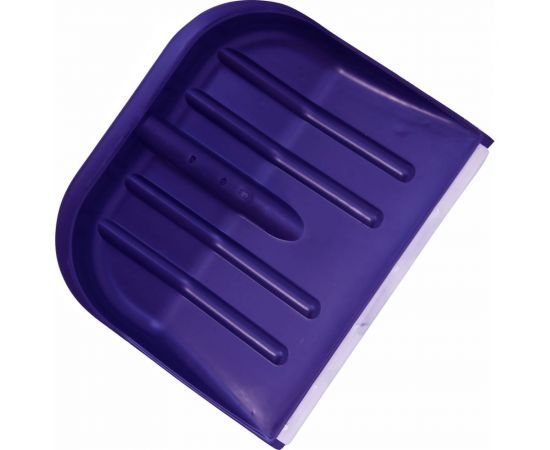 Пластмассовая снеговая лопата с оцинкованной планкой ON 410х360 мм 24-01-015 