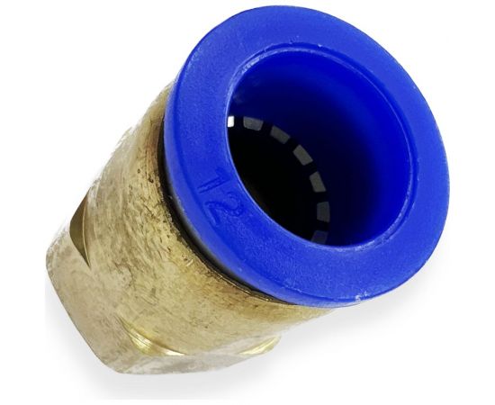 Фитинг цанговый прямой металлический 12 мм, внутренняя резьба 1/4"" ARMA CF F1/4-12 