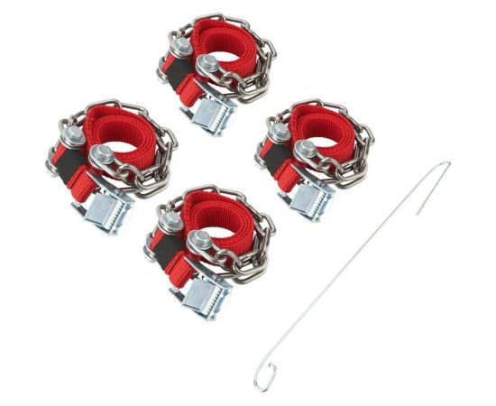 Цепи противоскольжения для легковых авто REXANT колеса 165-205 мм, 4 шт. 07-7021-1 