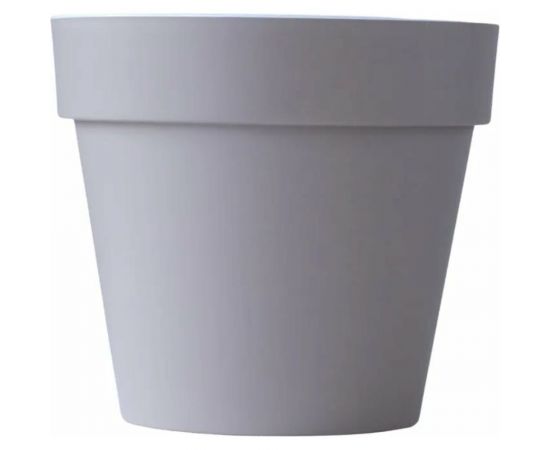 Пластиковый горшок с вкладкой liveingreen Протея 6 л, фраппе диаметр 23.5 см, высота 22.5 см ПР25-90 