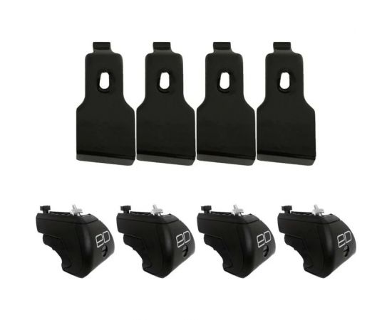 Комплект крепежа ED 2-013F для автомобиля Renault Duster c рейлингами 2015 по н.в. ED2-013F 