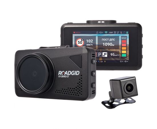 Видеорегистратор ROADGID X9 Gibrid GT 2CH 1045083 