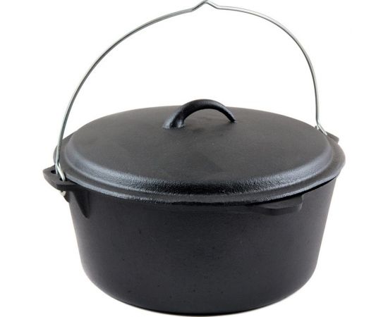 Чугунный казан Mallony KC-31 31 см, 6 л 985047 