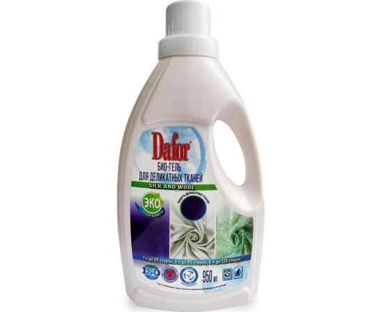 Био-гель для стирки деликатных тканей Дафор 950 мл 4607002304967 