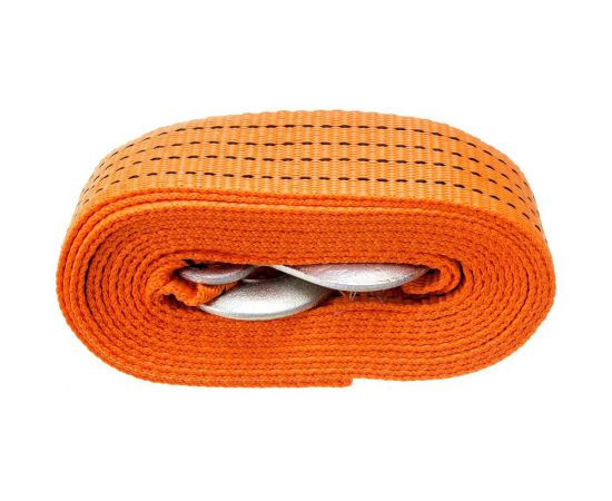 Буксировочный трос FELIX 5 т, лента с 2 крюками 411040052 