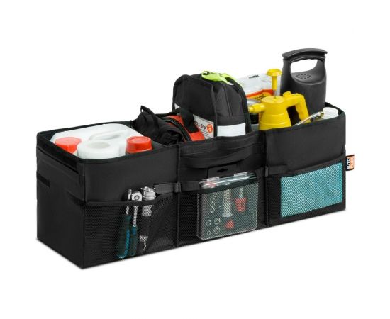 Органайзер в багажник автомобиля AutoFlex 3 секции, складной 90103 