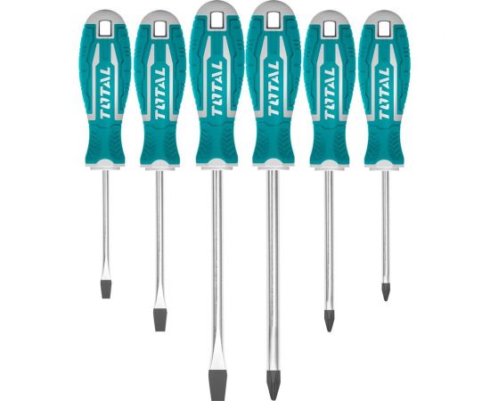 Набор отверток 6 шт. TOTAL THT250606 
