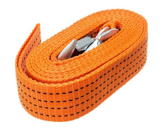 Буксировочный трос FELIX 5 т, лента с 2 крюками 411040052 – изображение 2