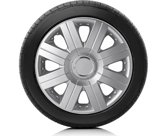 Колпаки на колёса AUTOPROFI комплект из 4 шт, размер 15, 370мм WC-2020 SILVER 15 – изображение 2