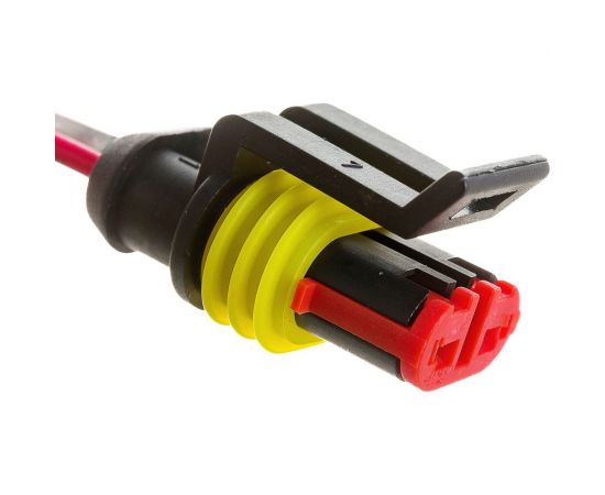 Автомобильный разъем REXANT DJ7021-1.5-21 гнездо с проводом 20 см, 10 шт. 16-0312-9 – изображение 2